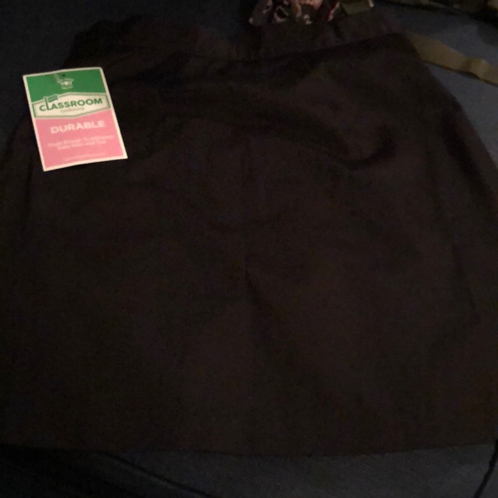Black pleated skirt size 12